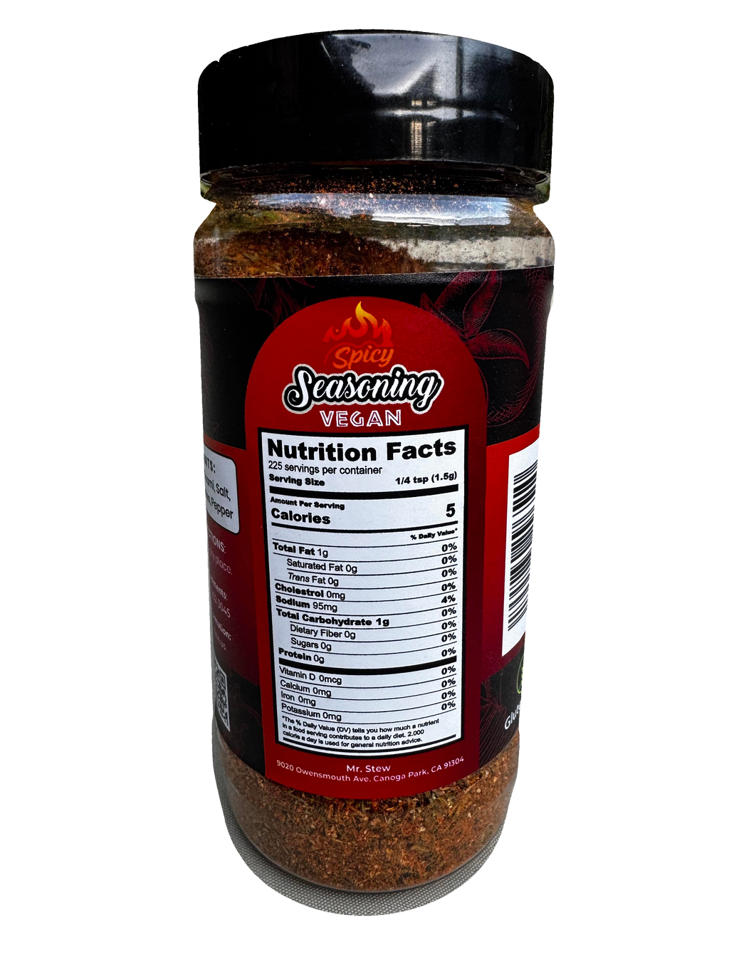 Mr. Stew Spicy Vegan Seasoning